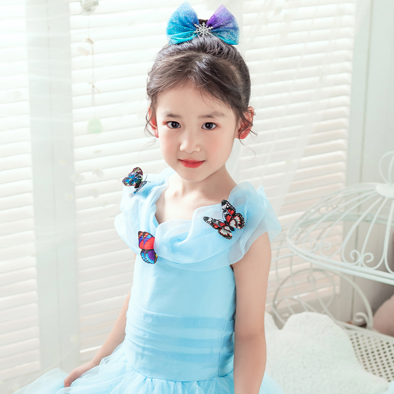 [Frozen] Kẹp Tóc Công Chúa Elsa Thời Trang Cho Bé|Dây Cột Tóc Nơ Thời Trang Cho Nữ