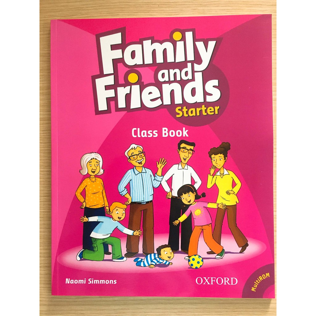 Đồ chơi - Family and friends starter SB+WB (1st) + đĩa