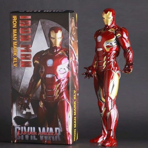 Mô hình Iron man Mk 45 chính hãng Crazy toys - Avengers