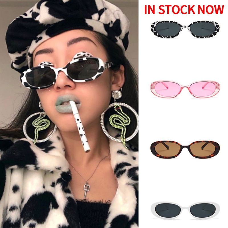 Kính mát gọng bầu dục thời trang Hàn Quốc cho nữ