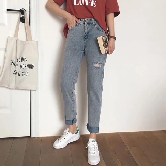 Quần jean rách - Q8331(kèm ảnh thật)