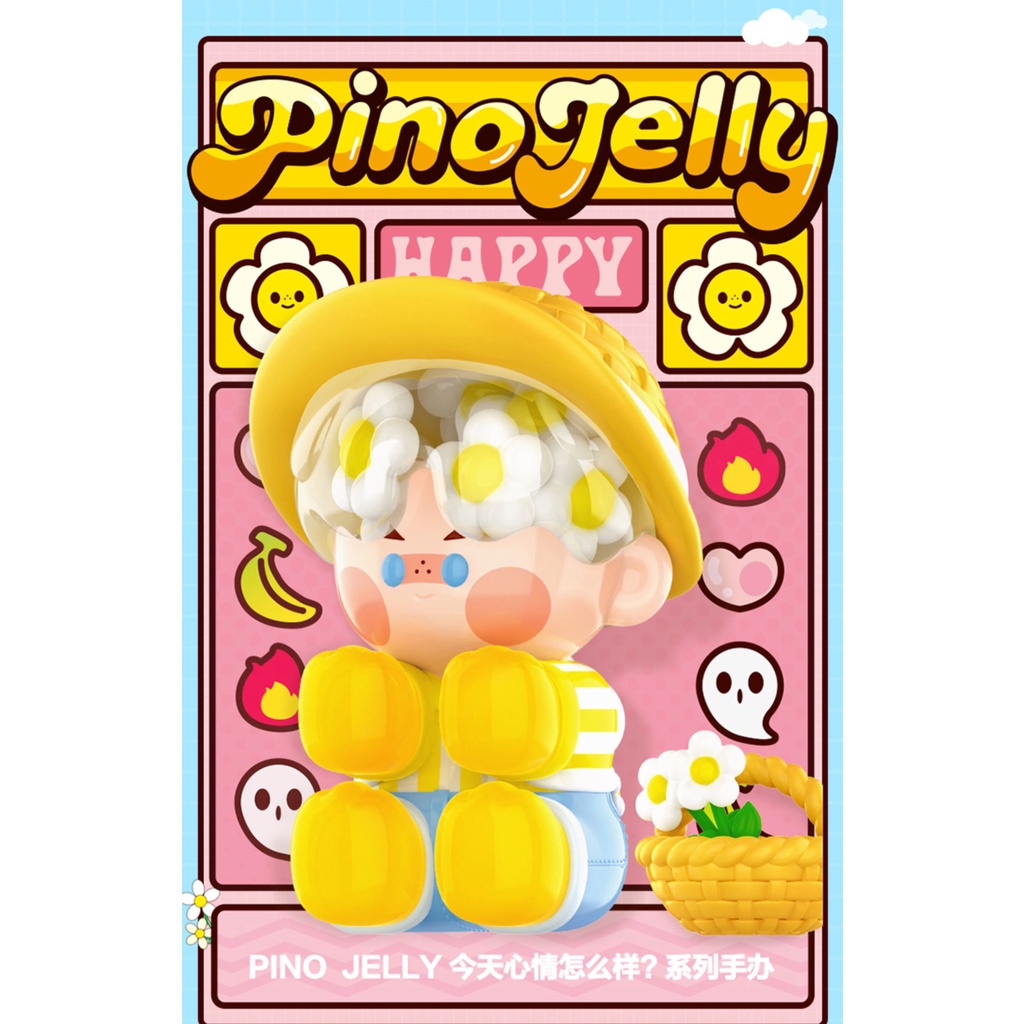 Popmart PINO JELLY How 'S Today' S Mood Series Liên Kết Cơ Bản