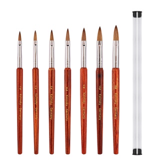 Cọ đắp bột kolinsky ! Làm nail ! (100%Lông chồn)