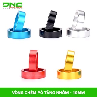 Vòng chêm pô tăng xe đạp nhôm 10mm