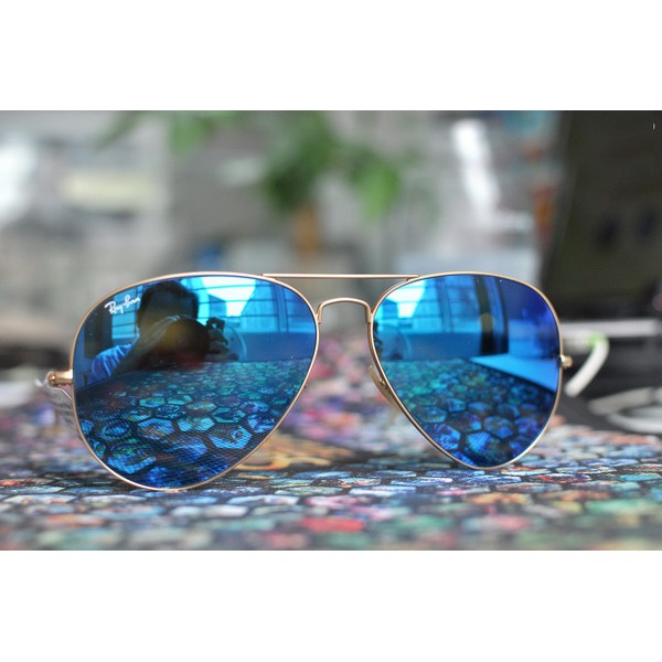 Kính mát thời trang chính hãng tráng gương RAYBAN 3025 112/17 Unisex