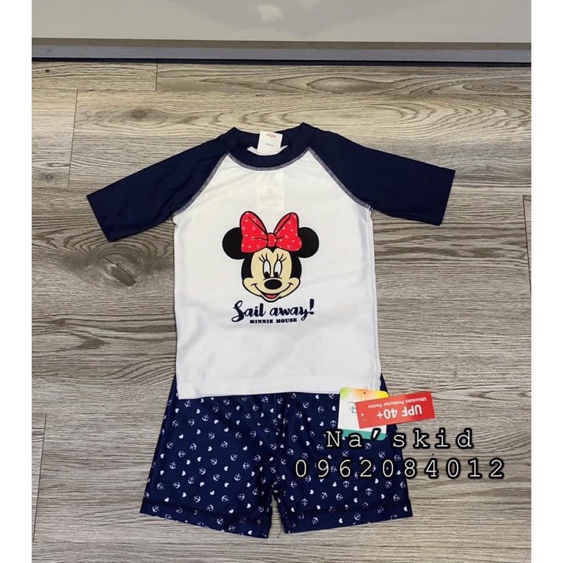 bộ bơi disney mickey cho bé gái