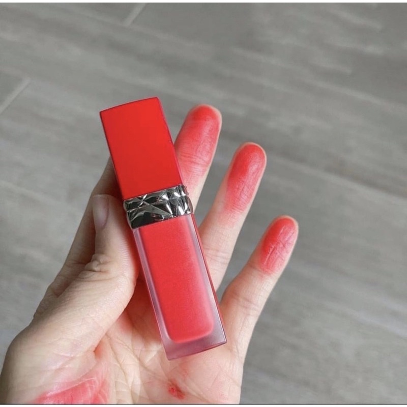 SON KEM DIOR ROUGE ULTRA CARE 574 CAM ĐÀO NGỌT NGÀO FULLSIZE UNBOX