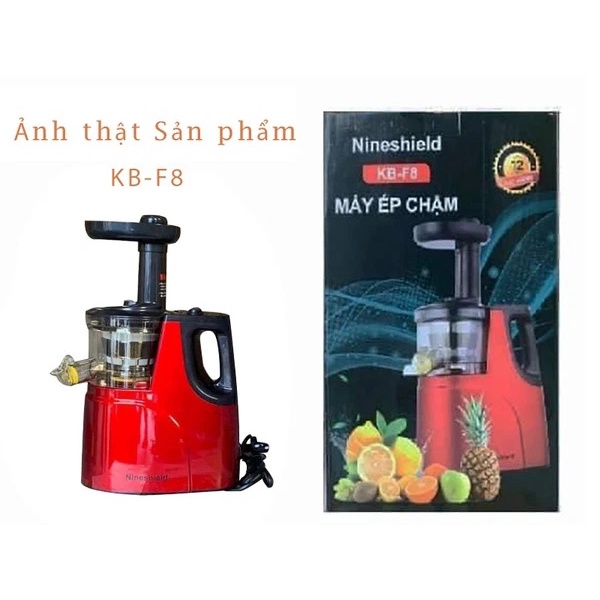 Máy ép trái cây thế hệ mới Nineshield KB- F8B/ KB- F8/ KB- F10 CHÍNH HÃNG BẢO HÀNH 1 NĂM
