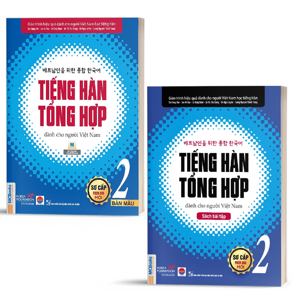 Sách - Combo Tiếng Hàn Tổng Hợp Dành Cho Người Việt Nam - Sơ Cấp 2