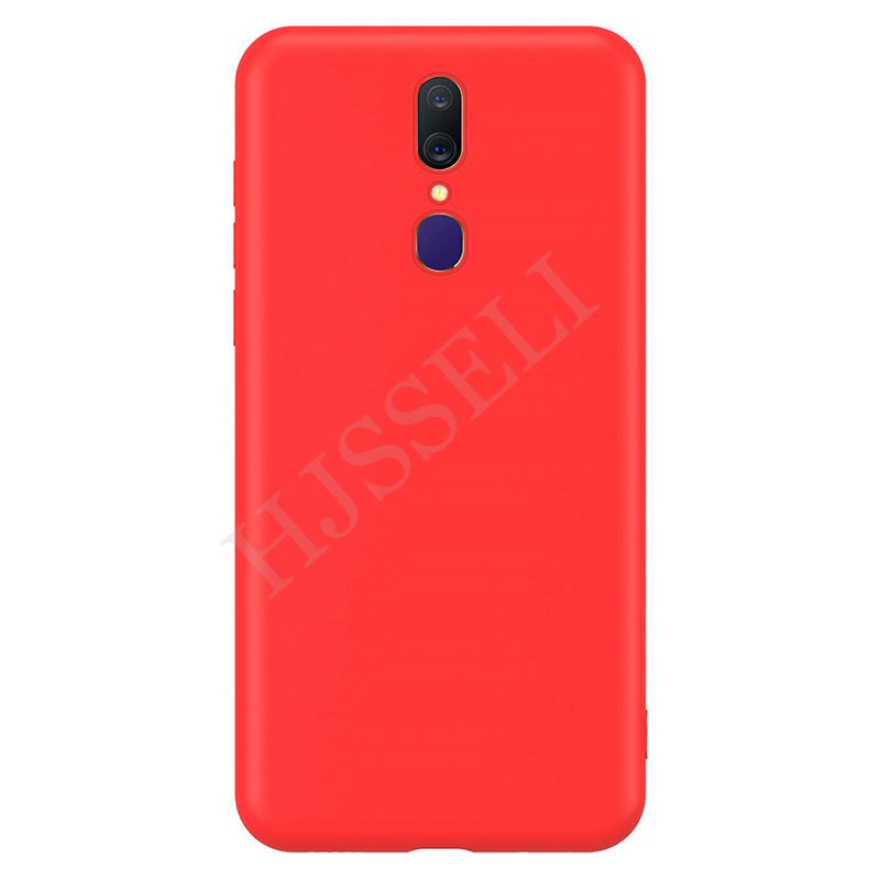 Ốp Lưng Silicone Màu Trơn Thời Trang Cho Oppo F11 F9 OPPOF11