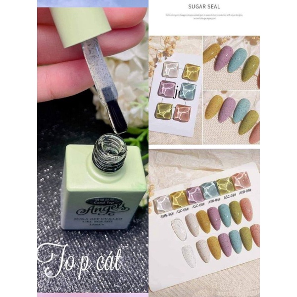 Sơn top cát,sơn móng tay mới