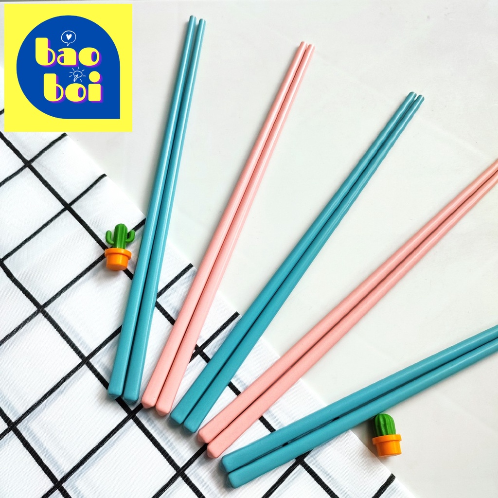 Đũa Gốm Sứ Ceramic Màu Hoa Anh Đào Phong Cách Nhật Bản, Chịu Nhiệt, Chống Ẩm Mốc, Dễ Vệ Sinh