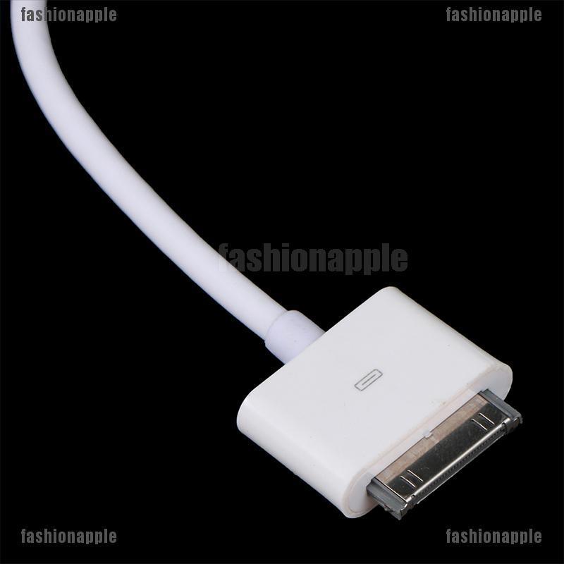 FAVN Bless 30Pin Dock to VGA Video Converter Adapter Cable for iPad 1 2 3 30-Pin VGA adapte Glory