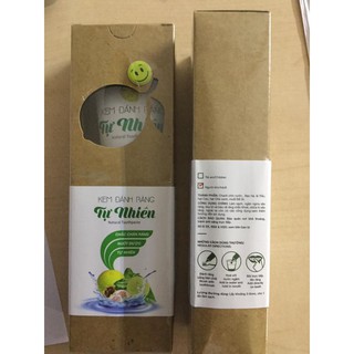 KEM ĐÁNH RĂNG TỰ NHIÊN (không hóa chất)
