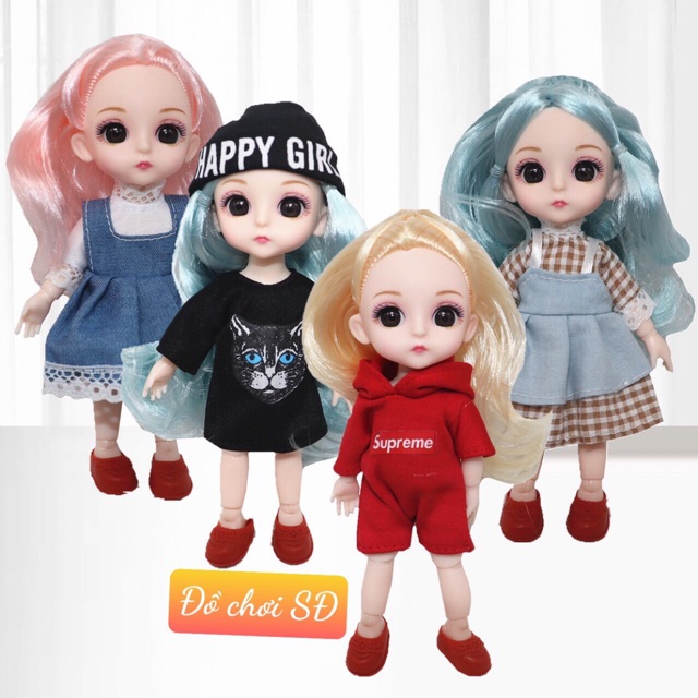 Búp bê 16 cm - 1 con ngẫu nhiên