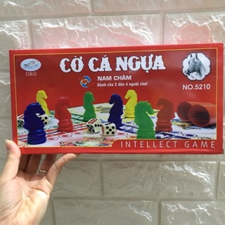 Bộ bàn cờ cá ngựa nâm châm 28x28cm .