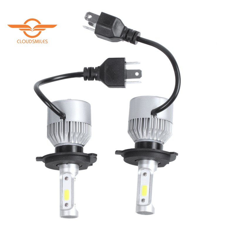 Bộ 2 bóng đèn LED S2 H4 72W 8000LM Cree