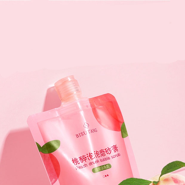 Tẩy Tế Bào Chết Đào Bisutang Peach Drunk Bubble Scrub