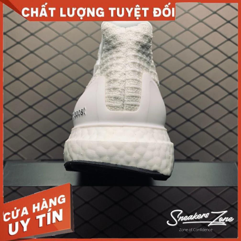 (FREE SHIP + HỘP + QUÀ) Giày thể thao sneaker nam nữ ULTRA BOOST 4.0 white trắng đế đen