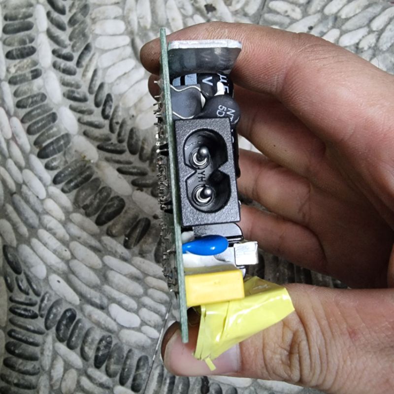 Nguồn rời không vỏ 220v có sạc nhanh  bảng điện đa cổng 6usb Đầu ra 90w