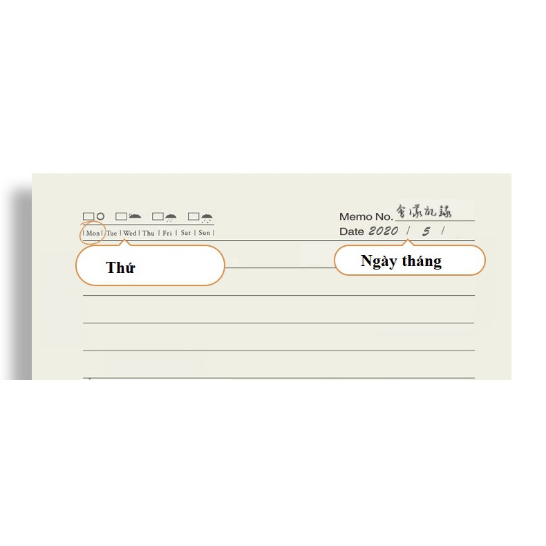 SỔ BÌA DA NÚT GÀI CÓ LOGO SANG TRỌNG, A5 200 TRANG