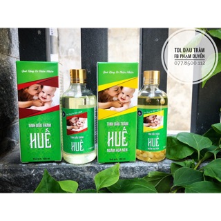 TINH DẦU TRÀM HUẾ NGÂM HOA NÉN