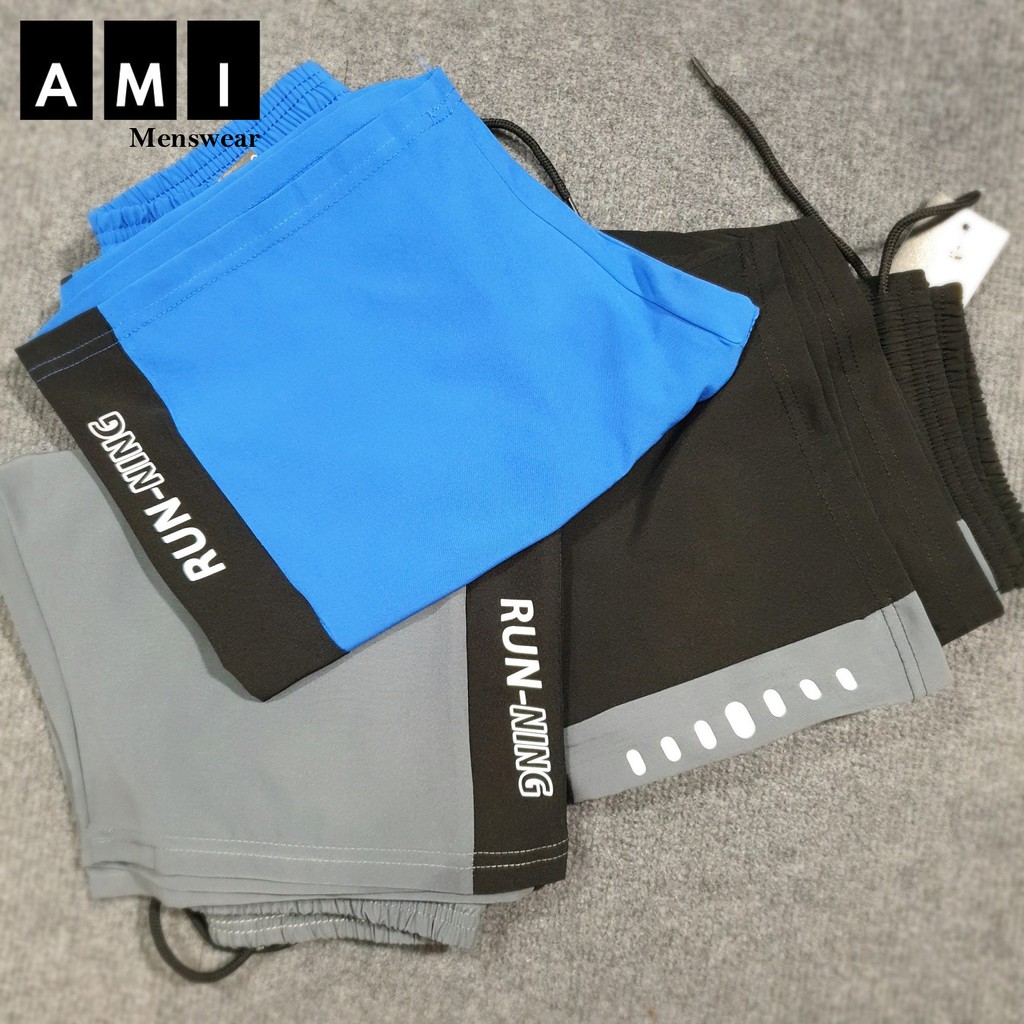 Quần Short Nam thể thao Running, Quần Đùi Nam Chất Vải Spandex Hàng Xuất Khẩu ( Độc Quyền Tại Shop) Sp1 | BigBuy360 - bigbuy360.vn
