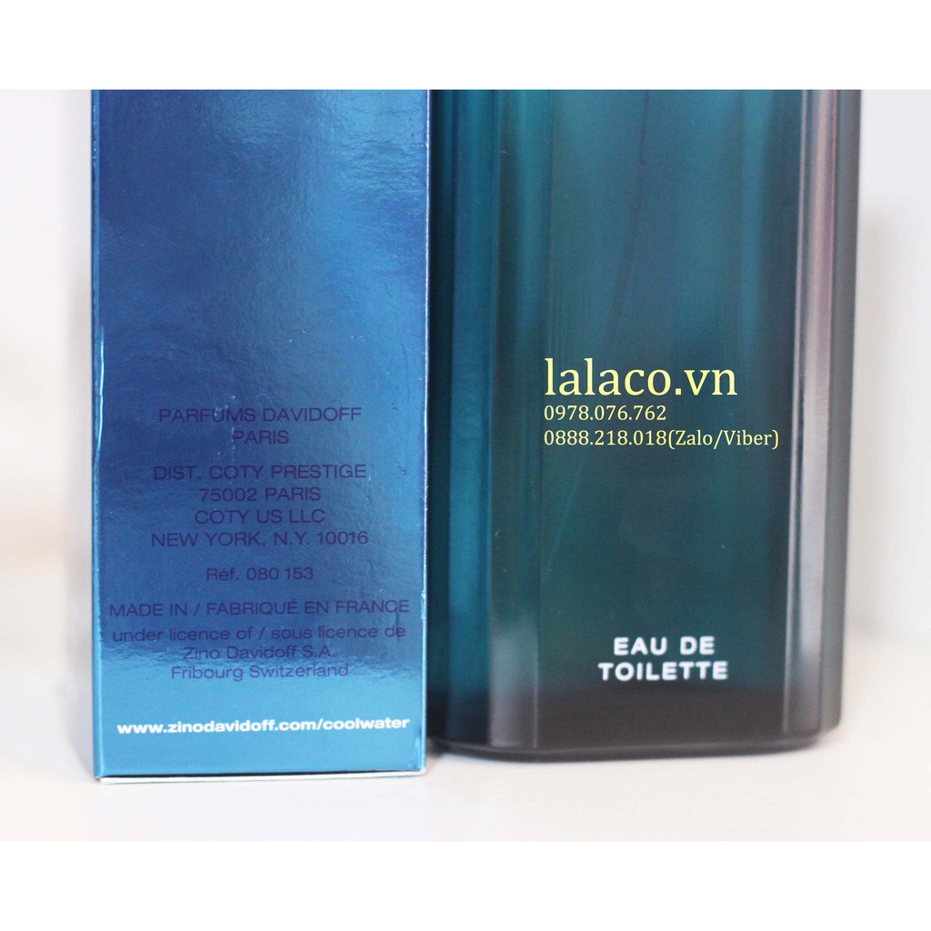 [Mã 1512FMCGSALE1 giảm 10% đơn 250K] Nước Hoa Davidoff Cool Water Men 125ml | BigBuy360 - bigbuy360.vn