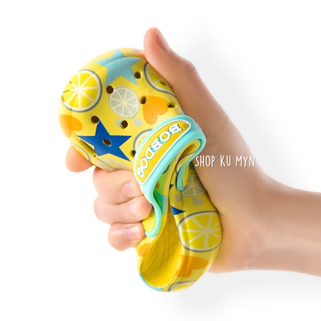 Dép cho bé Bobdog, sục cross cho bé trai bé gái siêu nhẹ chống trơn trượt chính hãng BD02