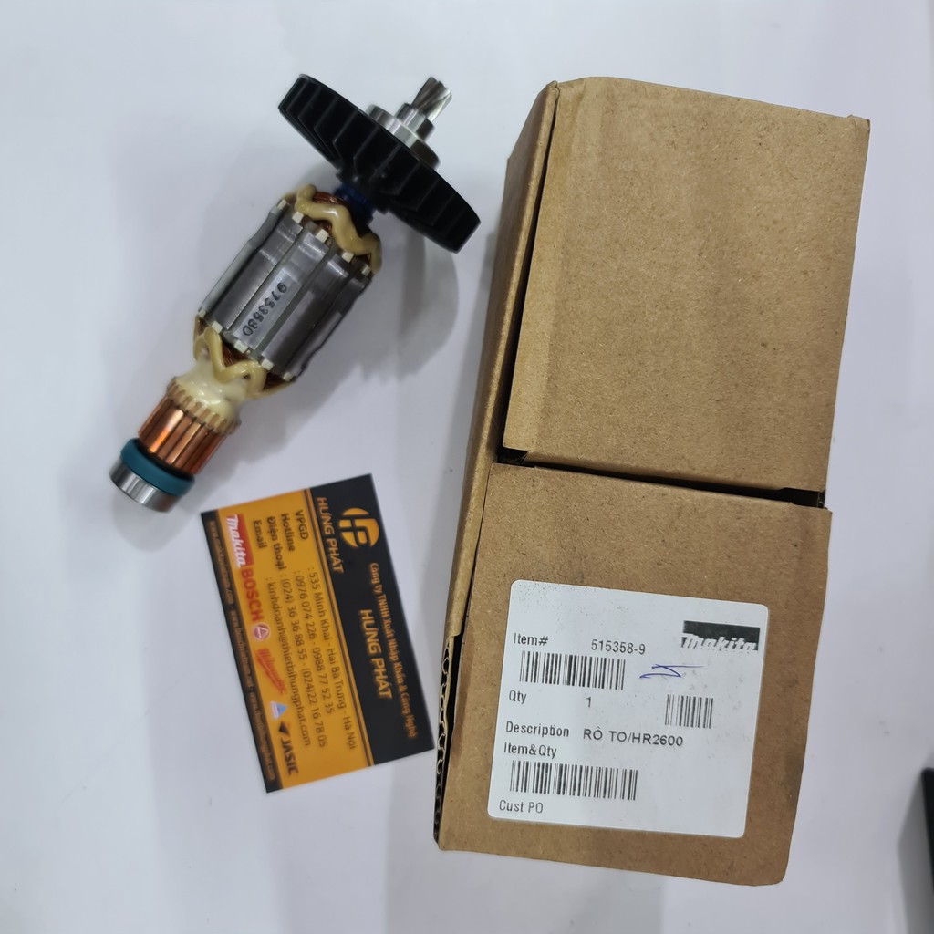 Roto máy khoan bê tông makita HR2600 (515358-9)