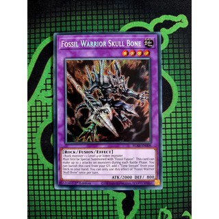 [ Đỗ Lạc Shop ] Thẻ Bài Mint90 Yugioh Monster Fossil Warrior Skull Bone - BLAR-EN008 - Secret