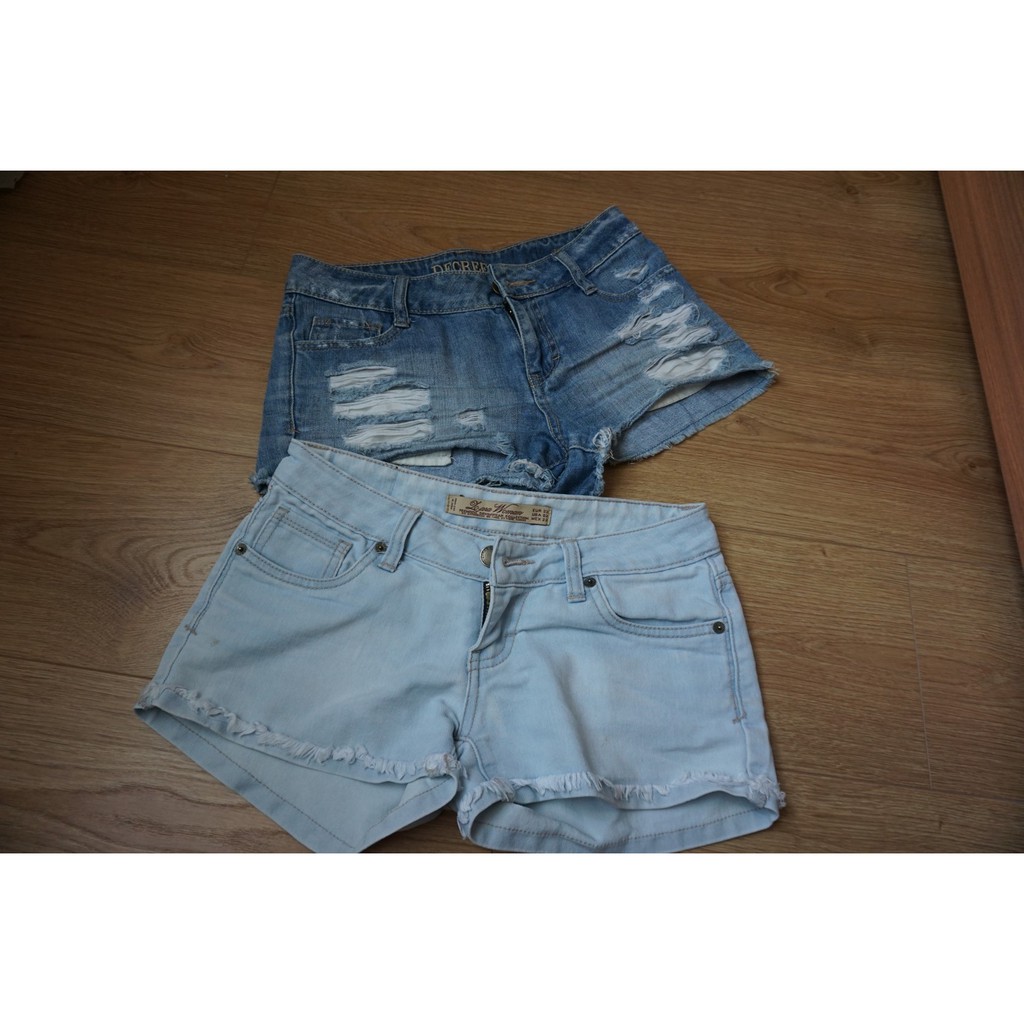 Combo 2 short jeans - hàng xuất khẩu