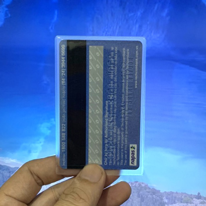 Vỏ bọc thẻ căn cước PVC cao cấp Túi đựng thẻ CCCD Bảo vệ Thẻ ngân hàng Giấy phép lái xe Thẻ sinh viên