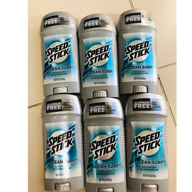 Lăn khử mùi SPEED STICK Ocean Surf sáp xanh 85g