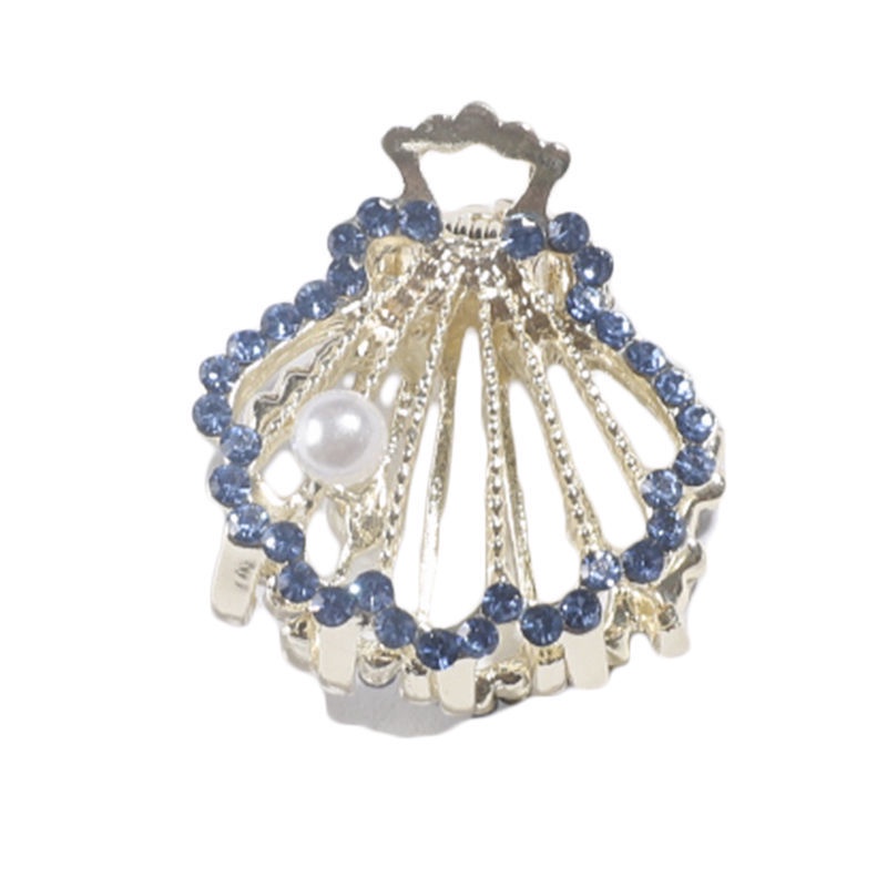 Kẹp Tóc Nhỏ Đính Đá Ngọc Trai Giả Phong Cách Hàn Quốc Thanh Lịch Dành Cho Nữ