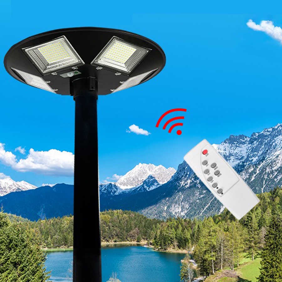 Đèn Năng Lượng Mặt Trời Kitawa Hình Đĩa Bay UFO 200W UF1200 ; Bảo Hành 1 Năm; Chống Nước IP65