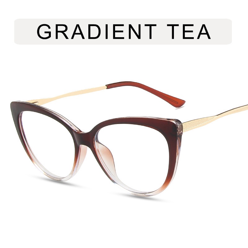 Mắt Kính TR90 Thời Trang Retro Phương Tây Dành Cho Nữ