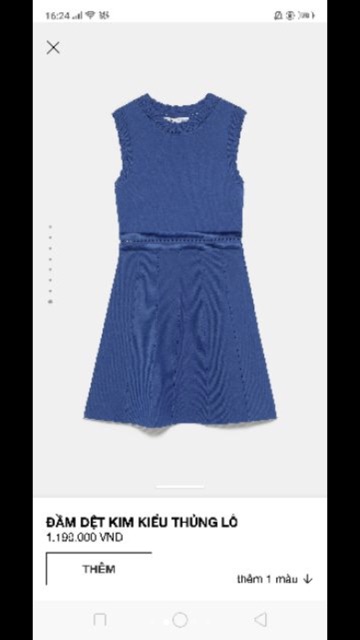 Pass Váy Zara tuồn sịn