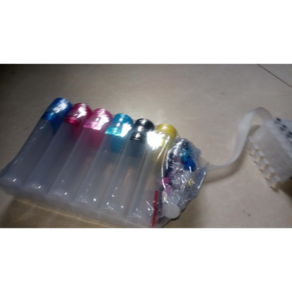 BỘ TIẾP MỰC MÁY IN EPSON - BỘ CHƯA BAO GỒM CHIP MỰC