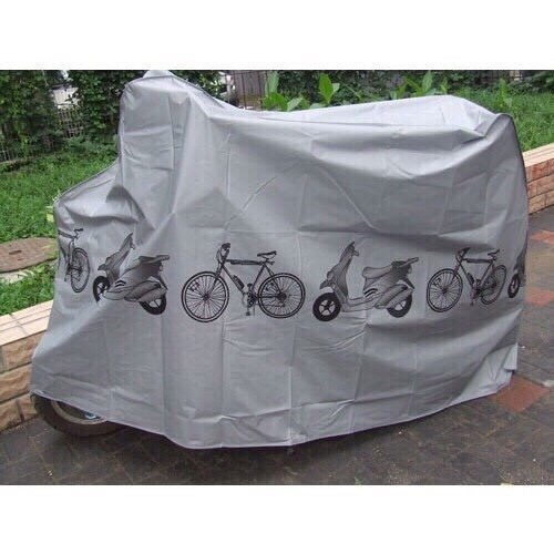 BẠT PHỦ XE MÁY GẤP GỌN.