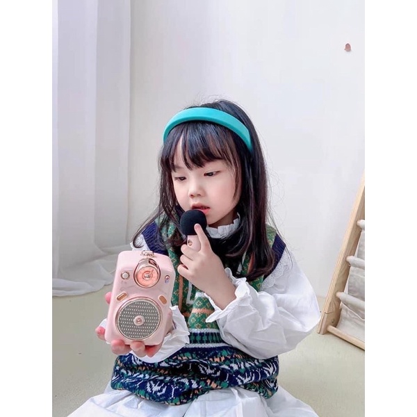 Loa Bluetooth Divoom Fairy-Ok công suất 10W kết hợp micro karaoke đa năng - Hàng chính hãng