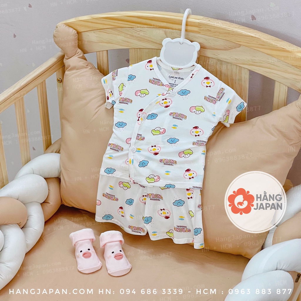 Bộ quần áo cộc tay/ dài tay cho trẻ sơ sinh tới 6 tháng