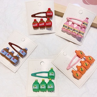 Kẹp Tóc Hình Chai Nước Mini Dễ Thương