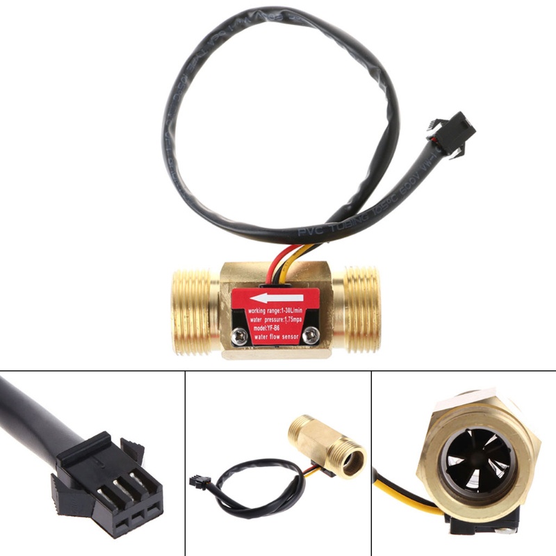 Cảm Biến Lưu Lượng Nước G3 / 4 &quot;DN20 1-30L / Phút