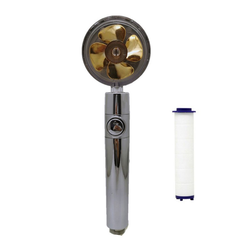 Đầu vòi sen tăng áp turbo có thể điều áp hỗ trợ massage cơ thể an toàn tiện dụng cho phòng tắm