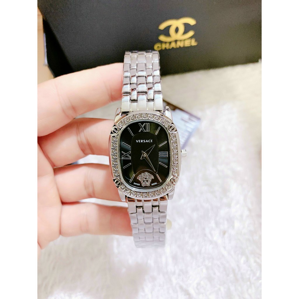 Đồng hồ nữ Versace dây thép đặc sang trọng, bảo hành 12 tháng | BigBuy360 - bigbuy360.vn