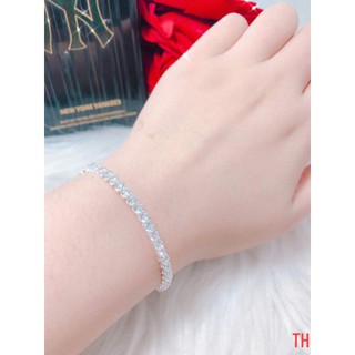 Lắc tay bạc đính đá - full đá