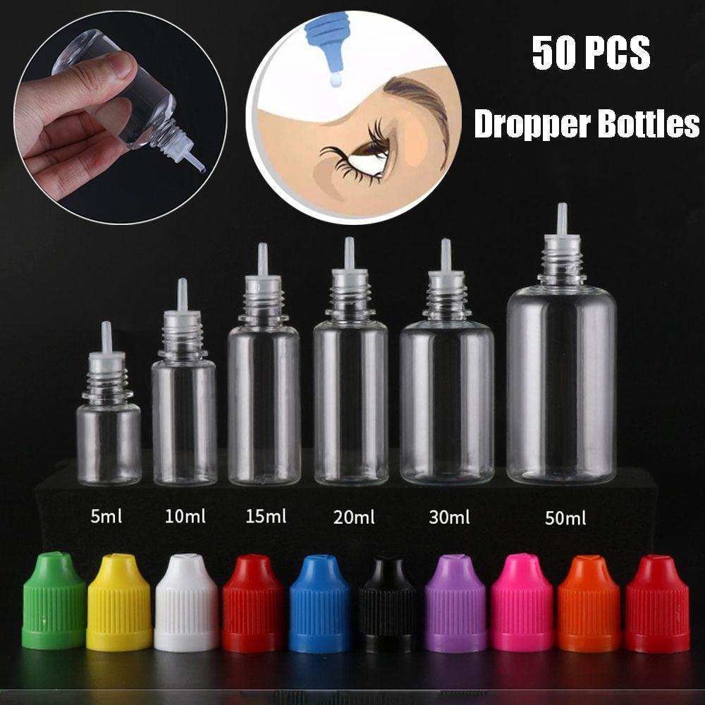 Lọ Nhỏ Giọt Đựng Mẫu Thử Mỹ Phẩm DIY Có Thể Bóp Được