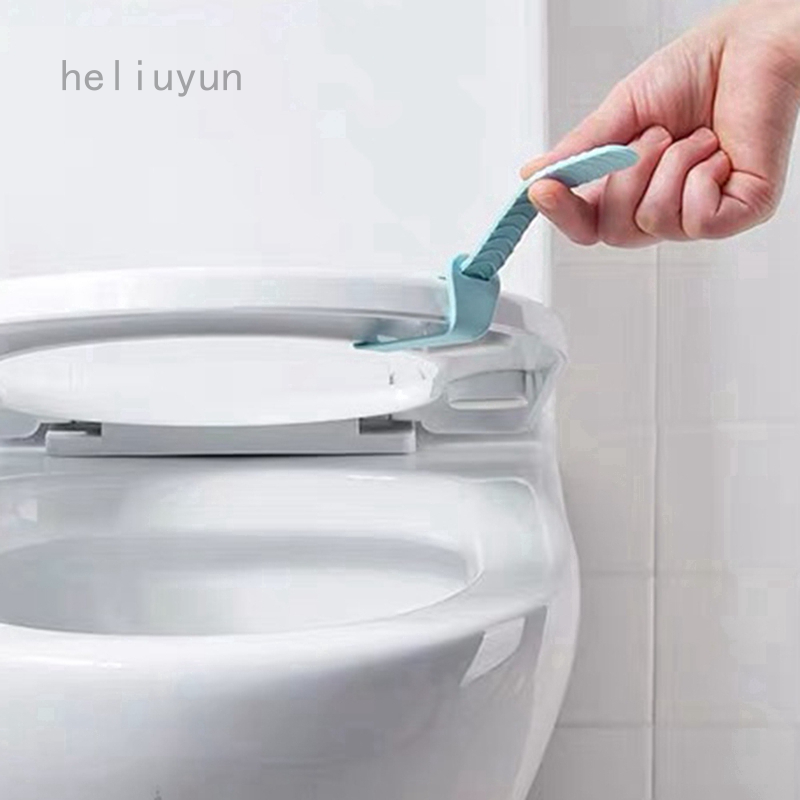 Dụng cụ silicon cầm tay nâng nắp bồn cầu tránh tiếp xúc | BigBuy360 - bigbuy360.vn