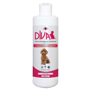 Sữa tắm DIVA dưỡng lông cho chó mèo 400ml